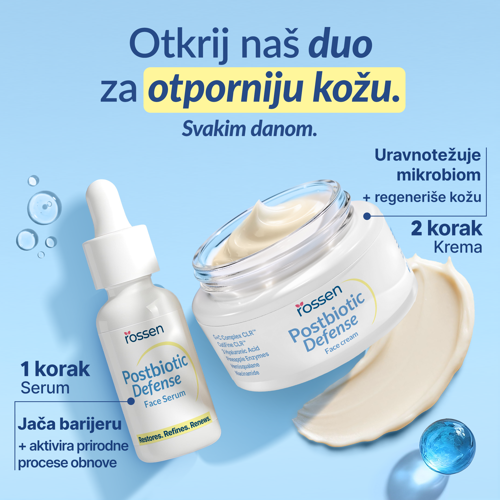 Rossen kozmetika Srbija Facebook ad