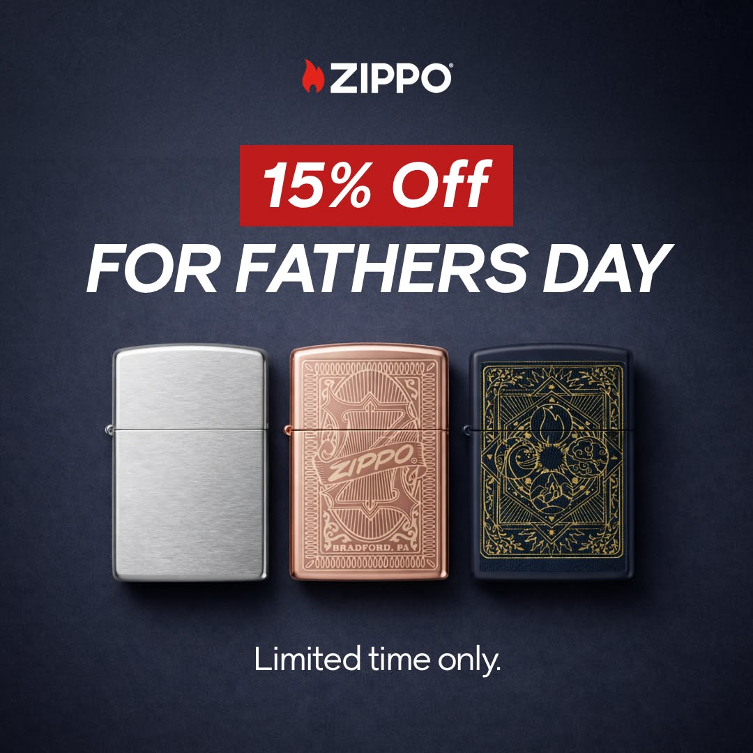 Zippo Europe Facebook ad