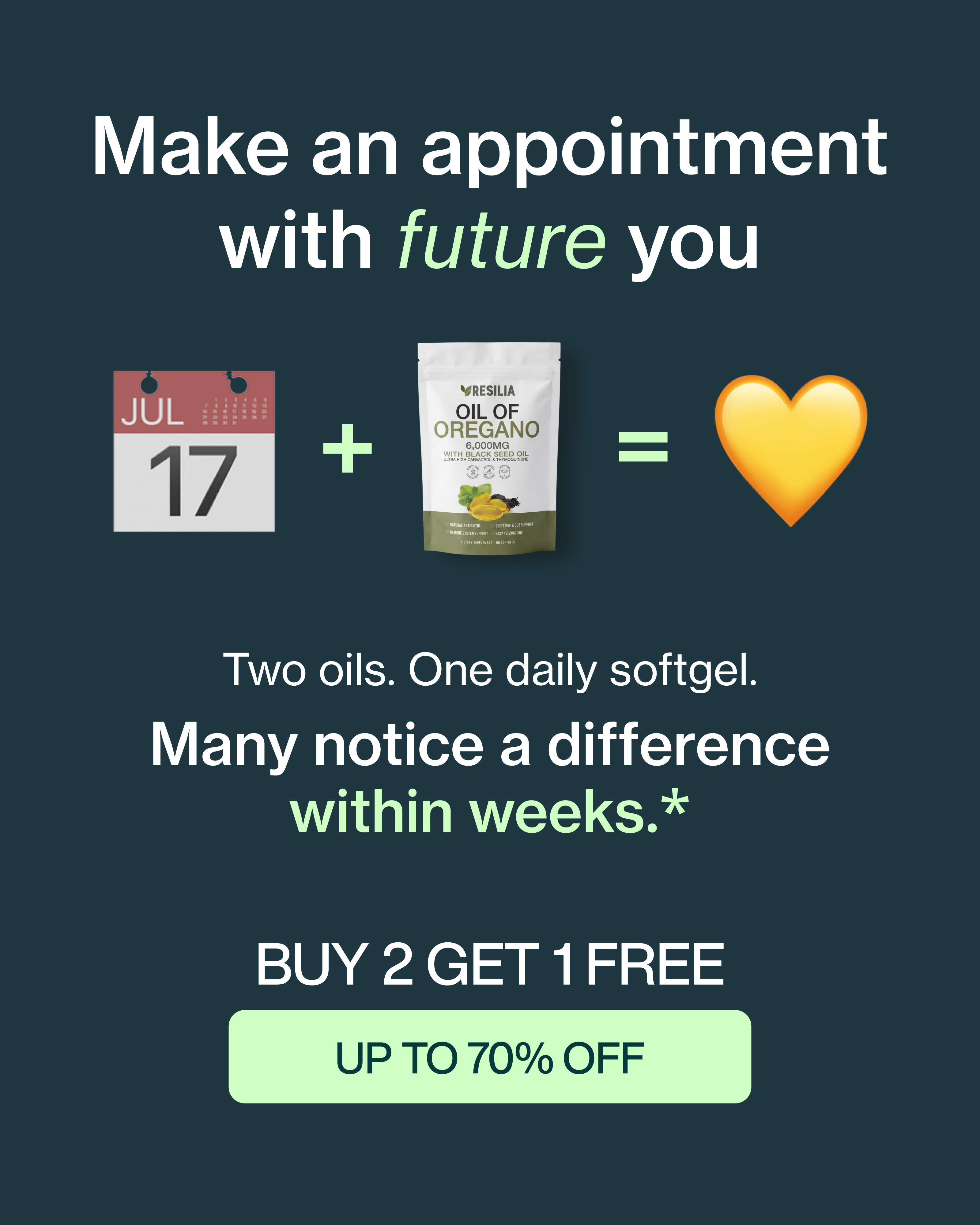 After 40 Wellness Facebook ad
