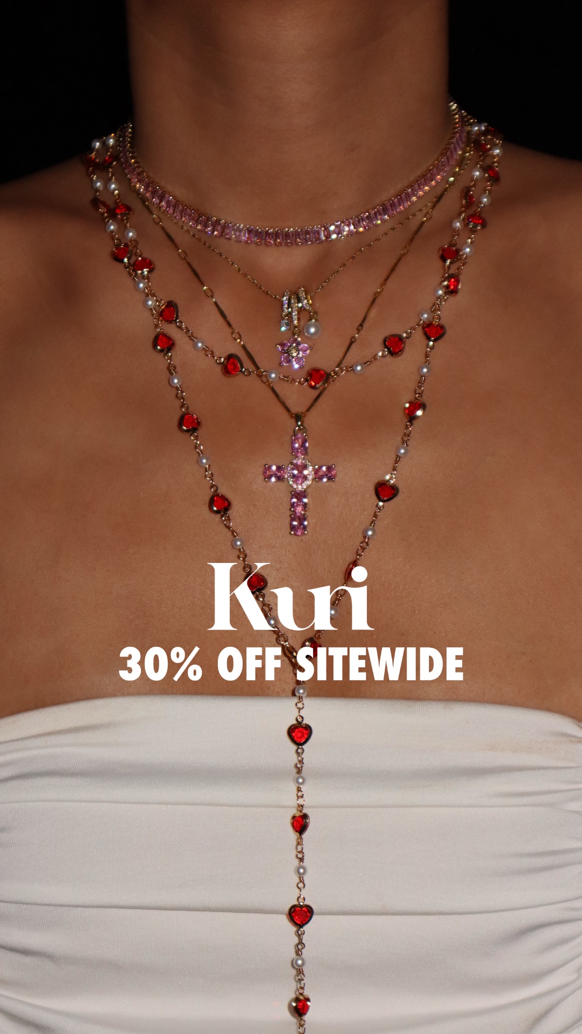 Kuri jewelry Facebook ad