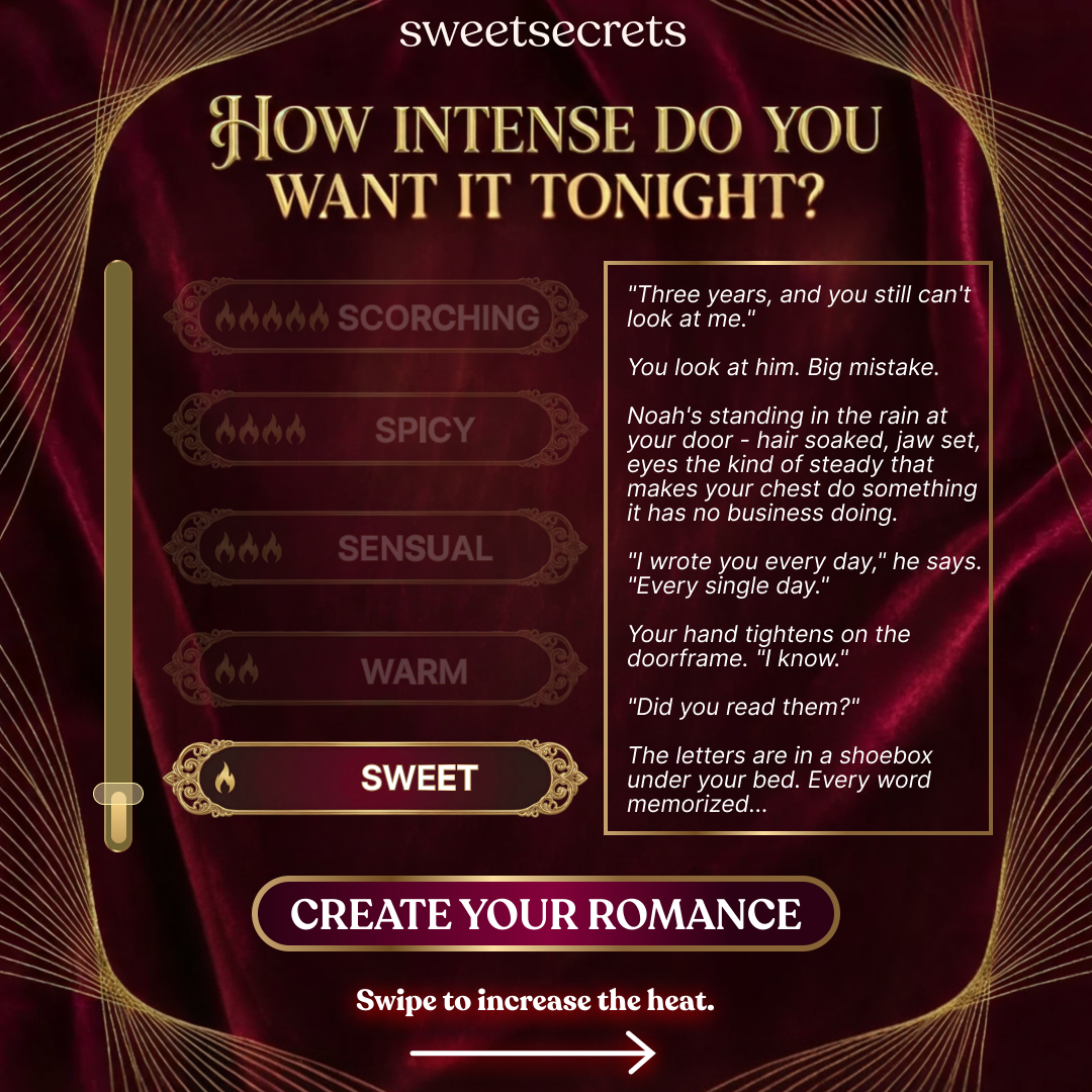 Sweetsecrets Facebook ad