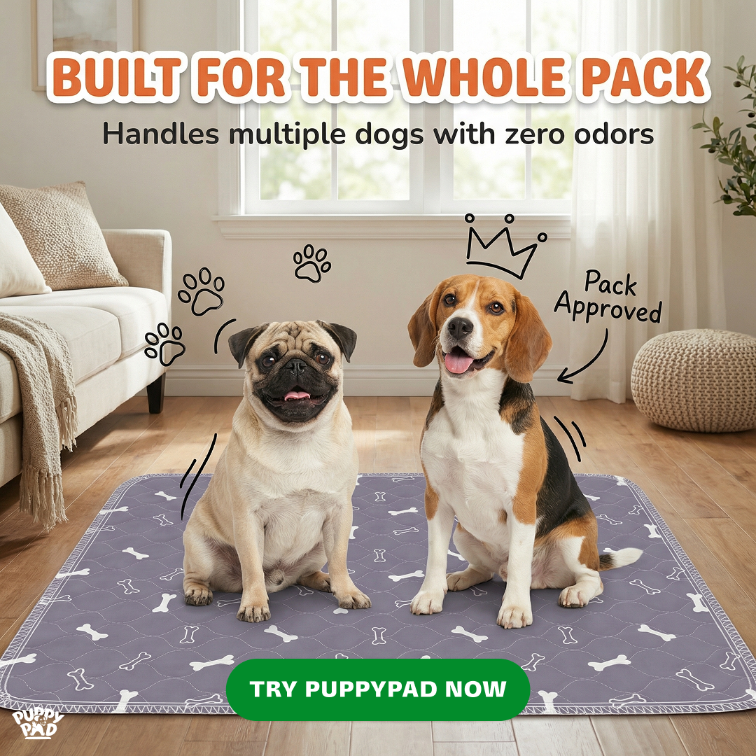 PuppyPad Facebook ad