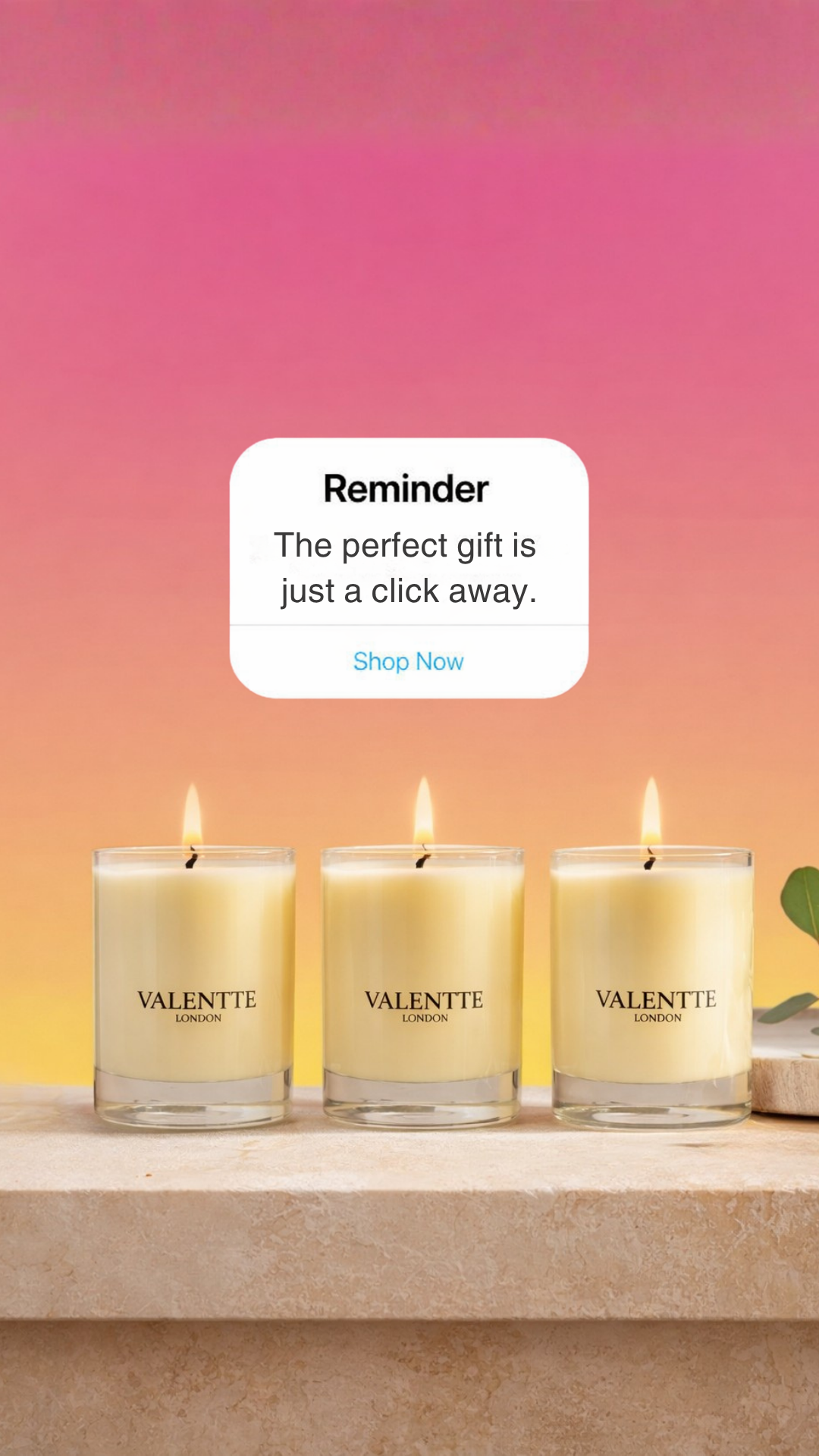 Valentte Facebook ad