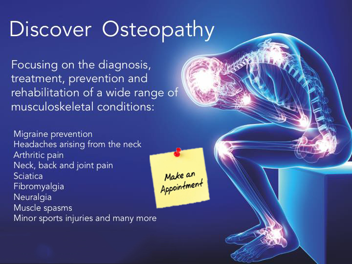 Tilbury Osteopathy Facebook ad