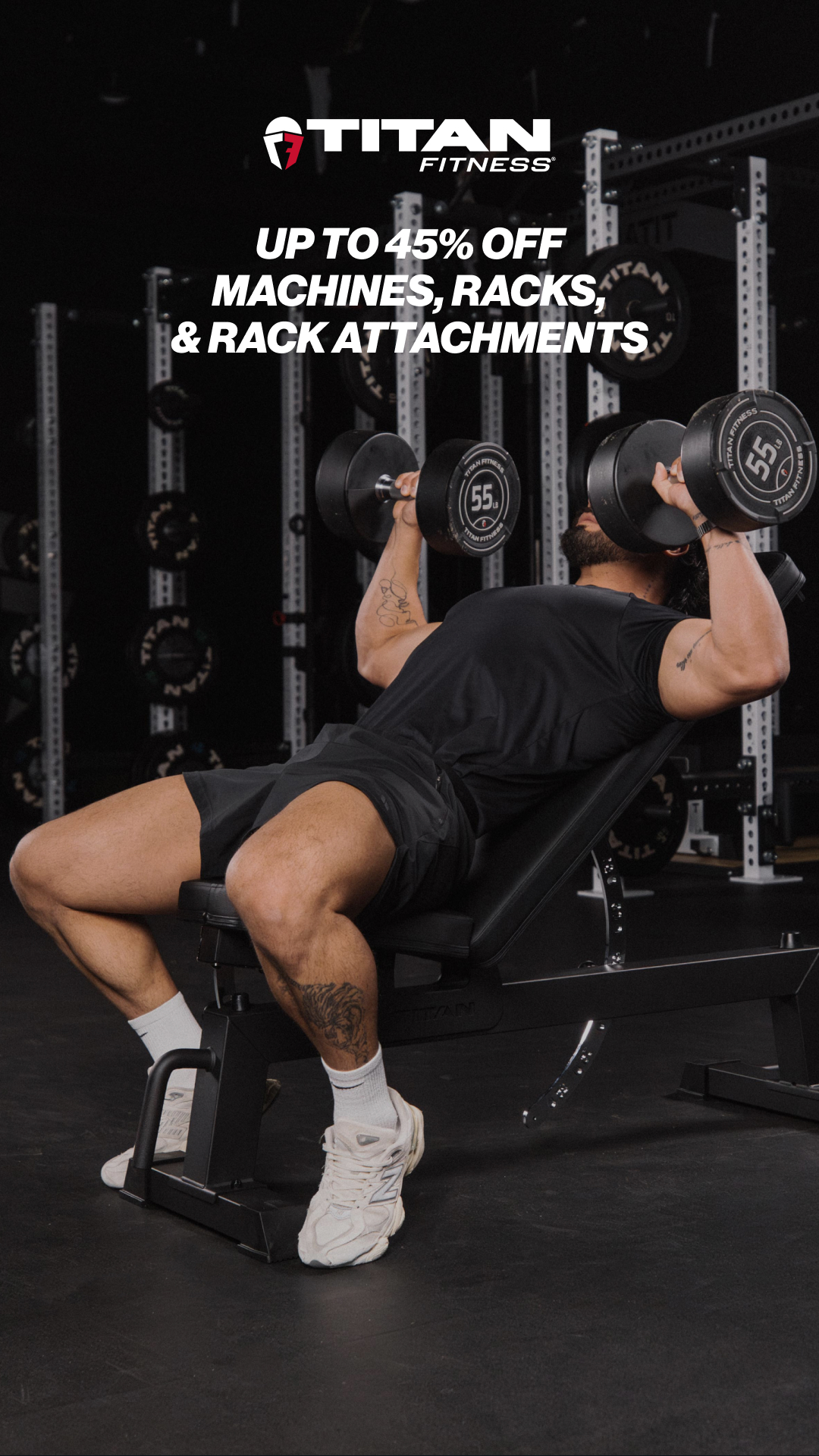 Titan Fitness Facebook ad