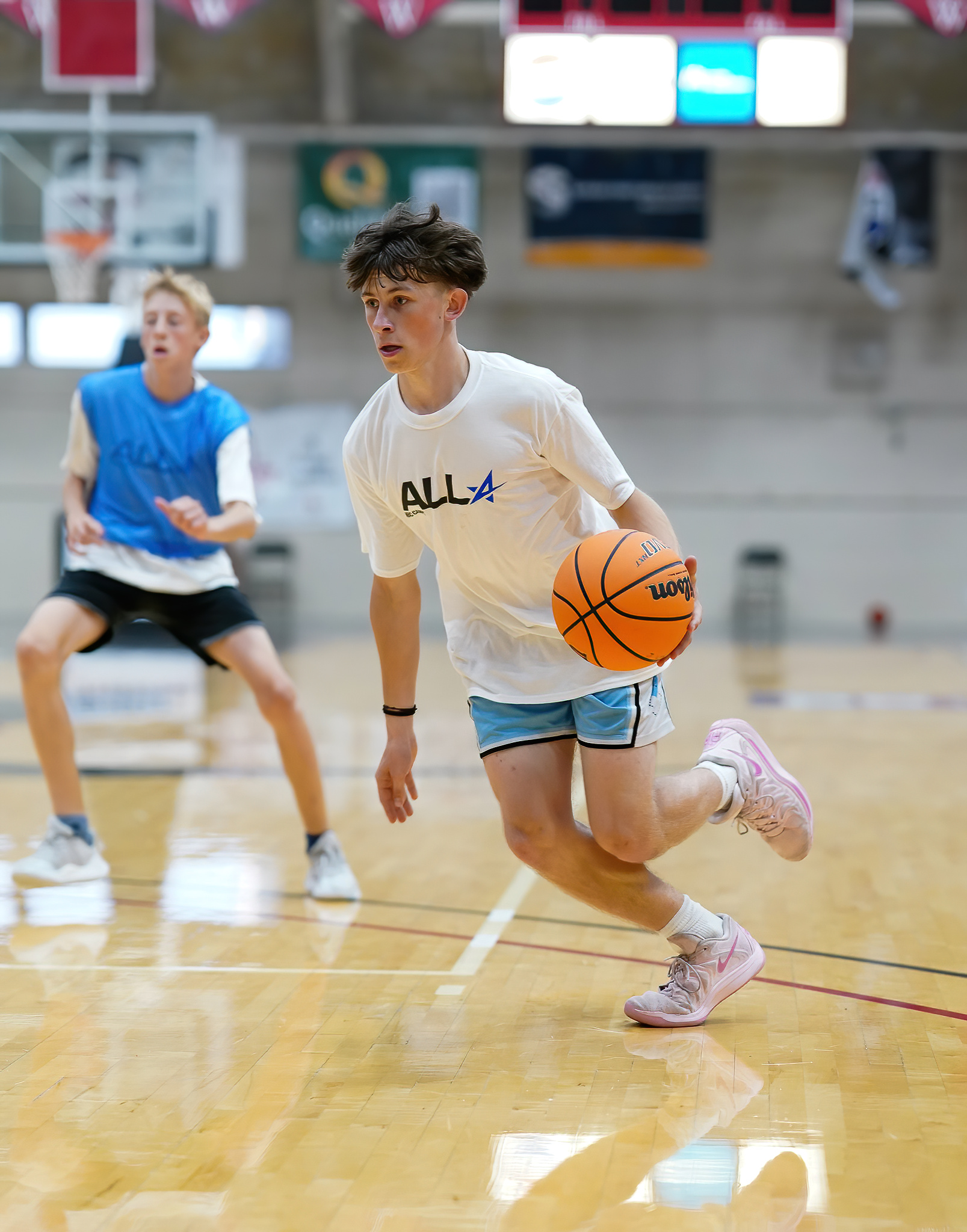 NBC Basketball Facebook ad