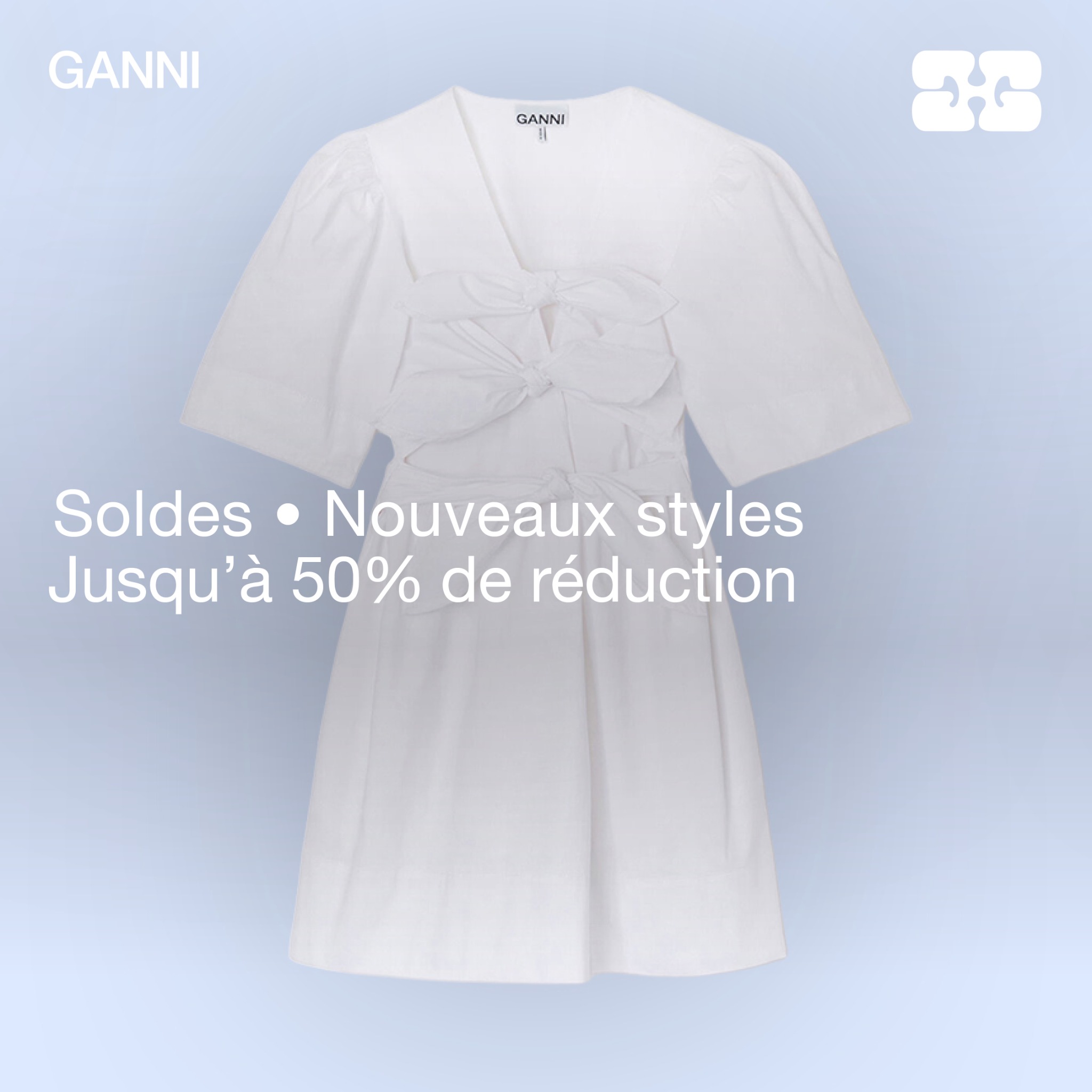GANNI Facebook ad