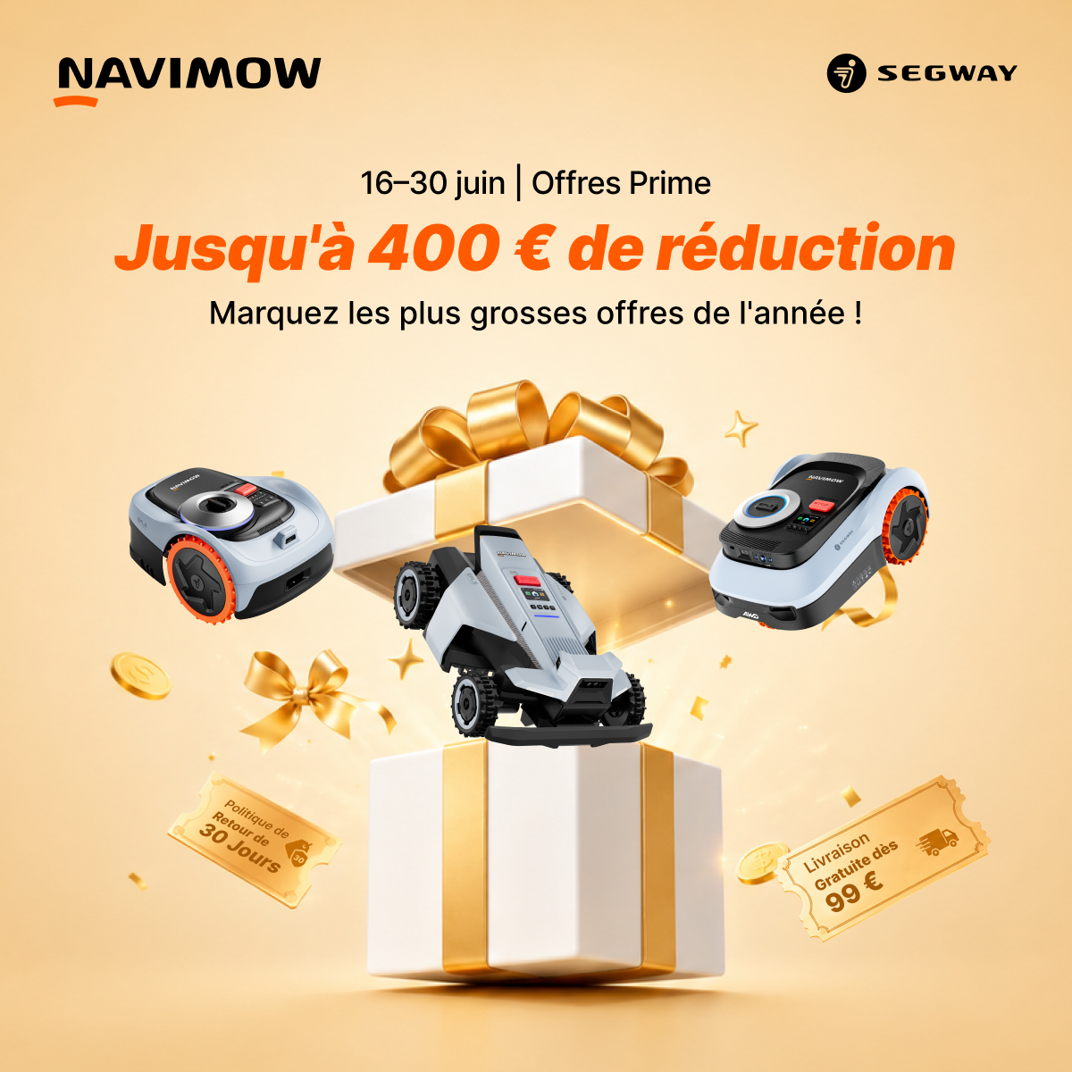 Segway Navimow FR Facebook ad