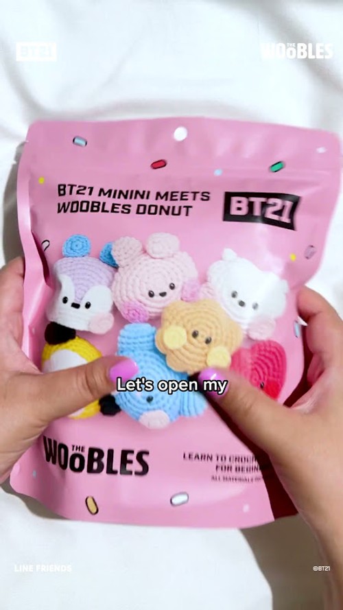 The Woobles Facebook ad: You craft. Now craft IRL.