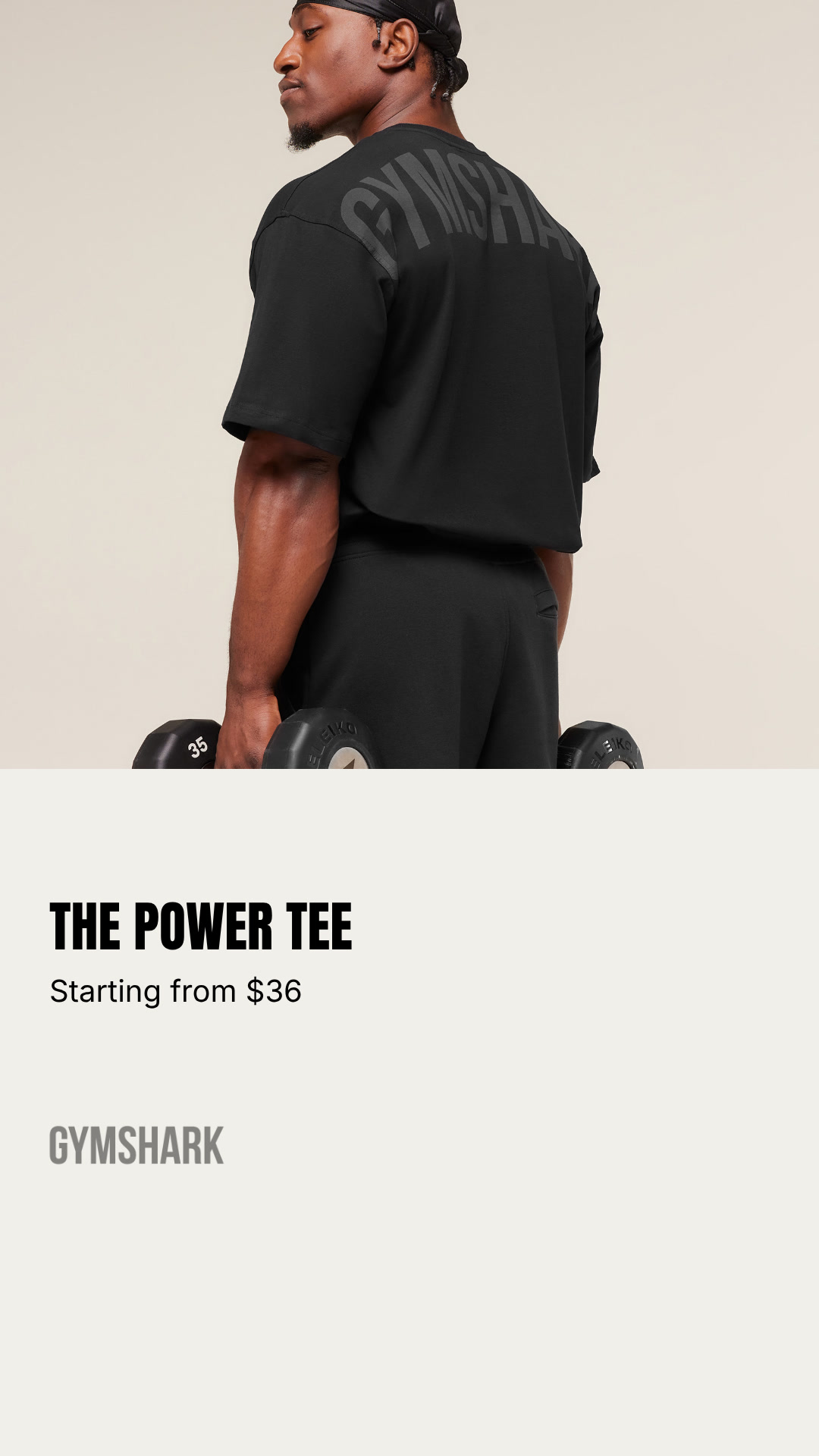 Gymshark Facebook ad