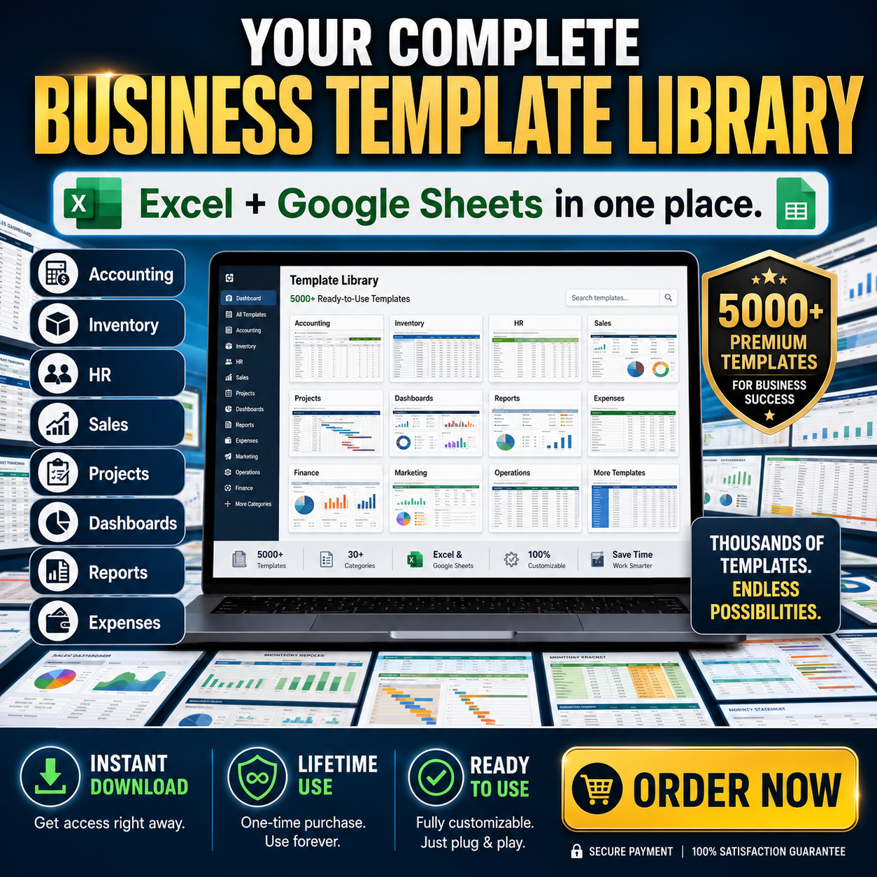 Xltemplate.com Facebook ad