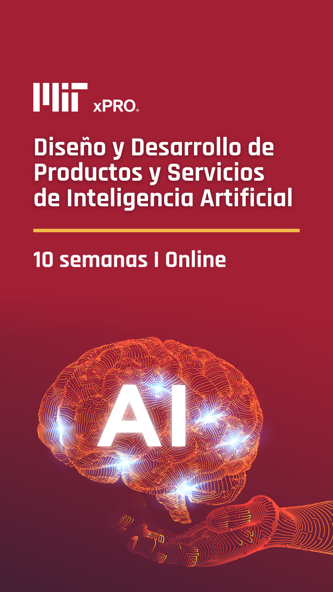 MIT - Designing and Building AI Products and Services Facebook ad