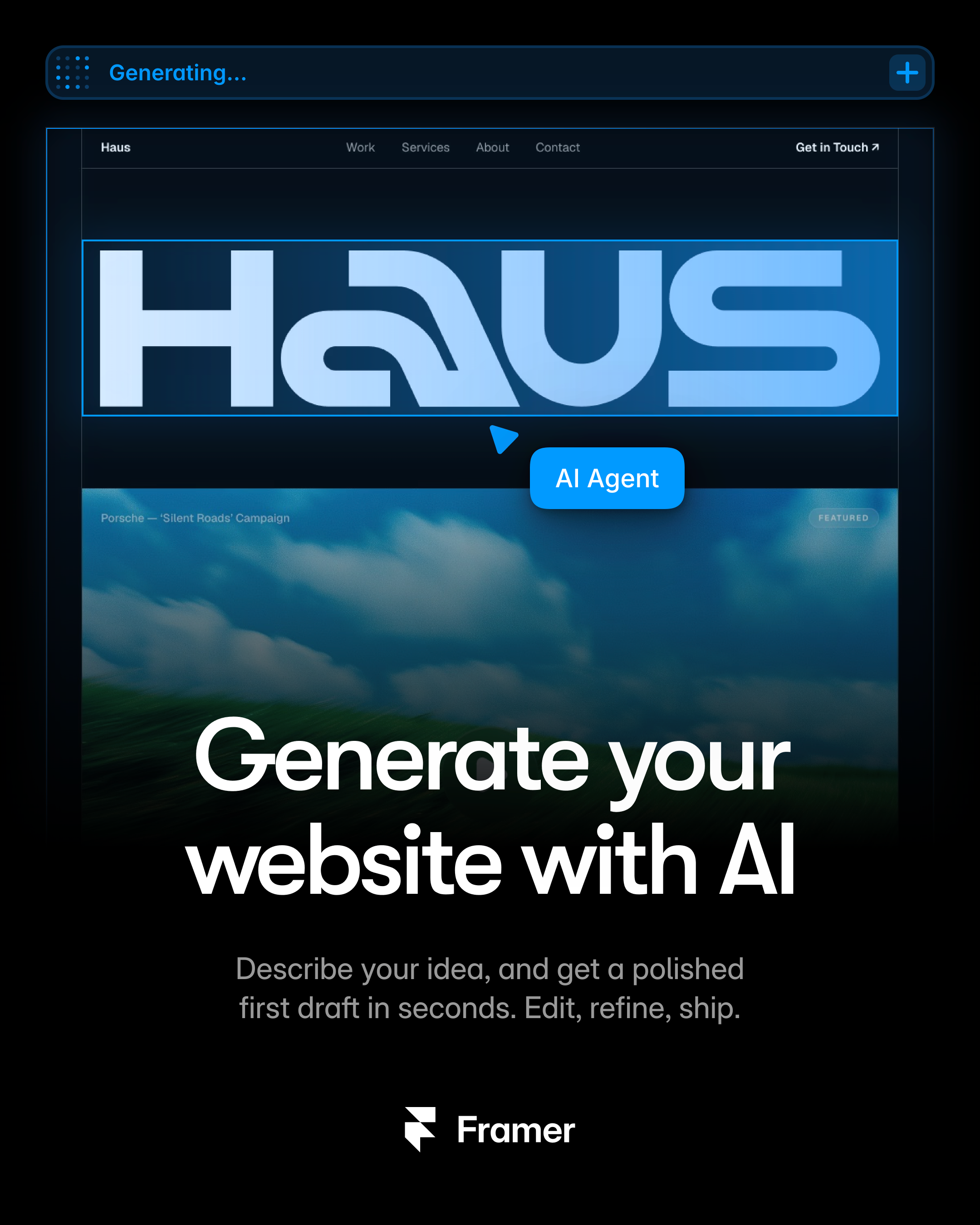 Framer Facebook ad