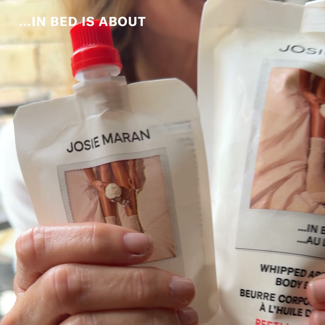 Josie Maran Facebook ad: Inspired by Paris