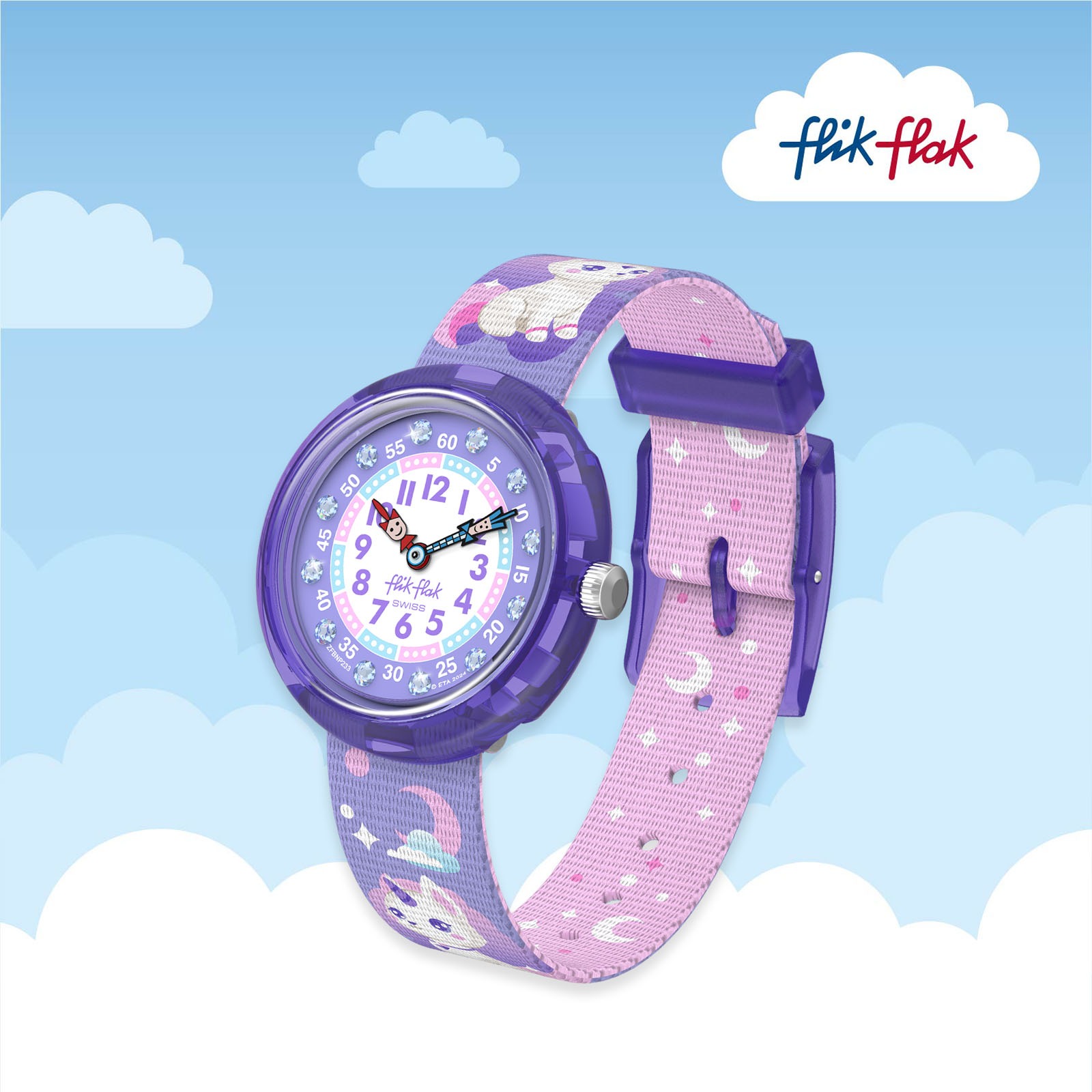 Flik Flak Facebook ad: Bestselling Kids' Watches!