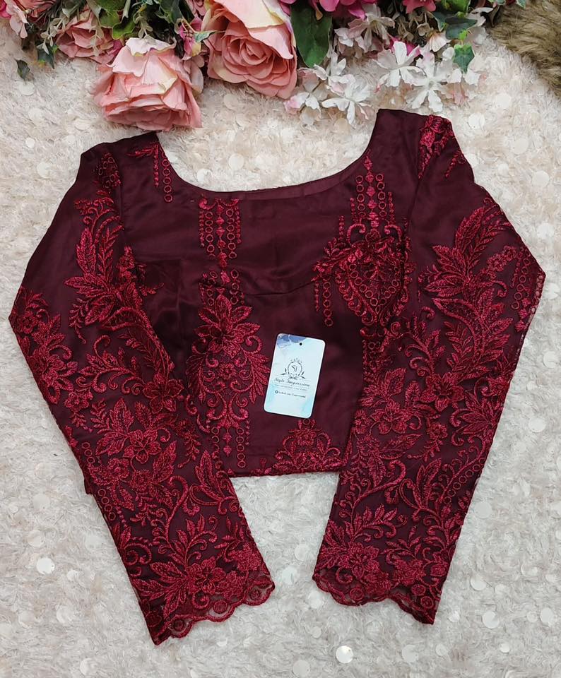 Style Impression Facebook ad: ব্লাউজে নতুনত্ব নিয়ে,আমরাই এনেছি যুগের সাথে তাল মিলেয়ে…