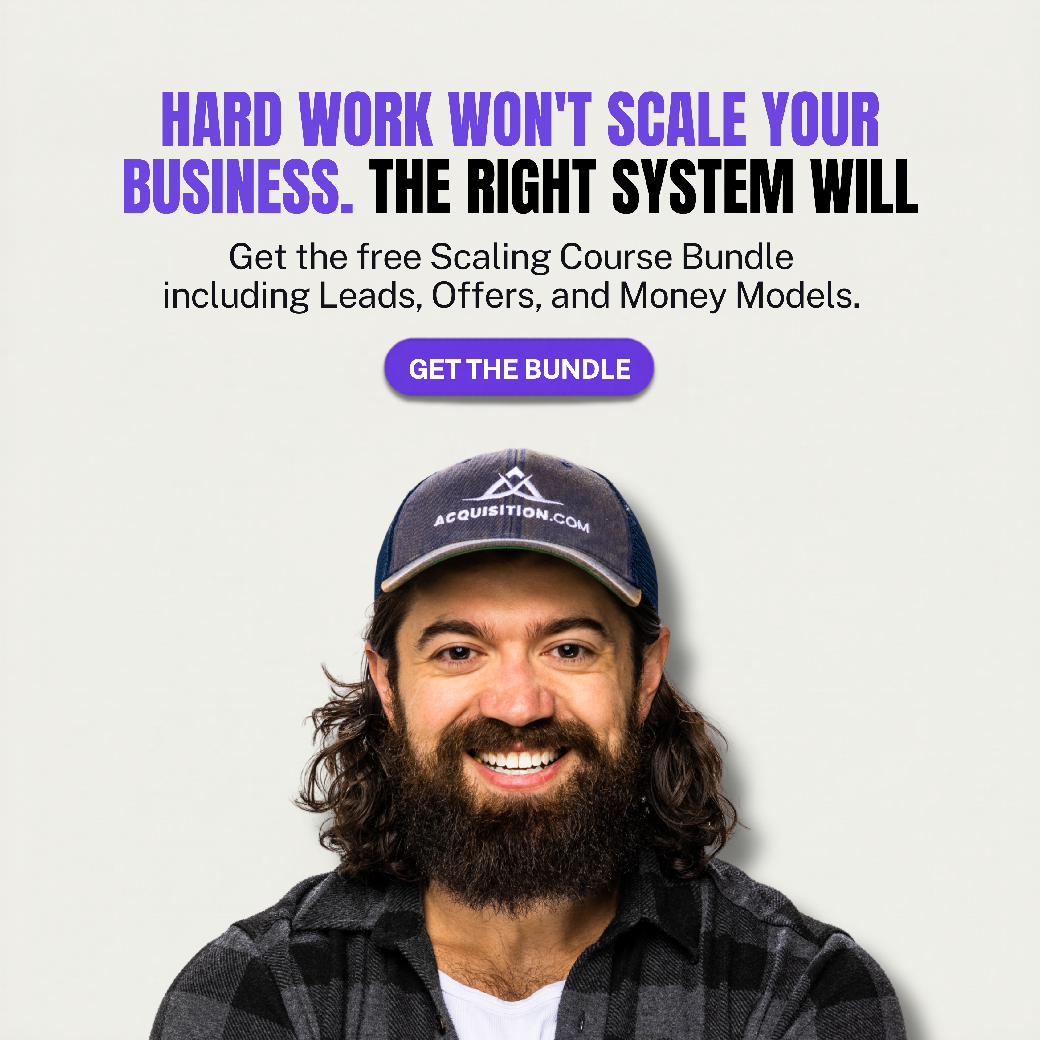 Alex Hormozi Facebook ad