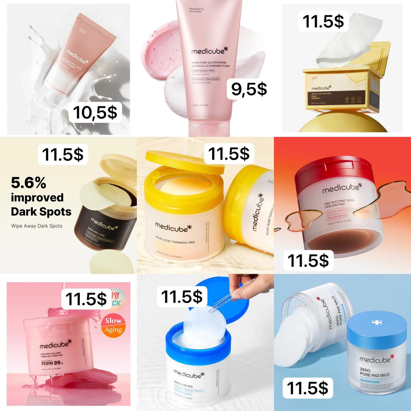 Korea cosmetics Facebook ad: ~|~ ក្នុងស្តុក ថ្មី….%