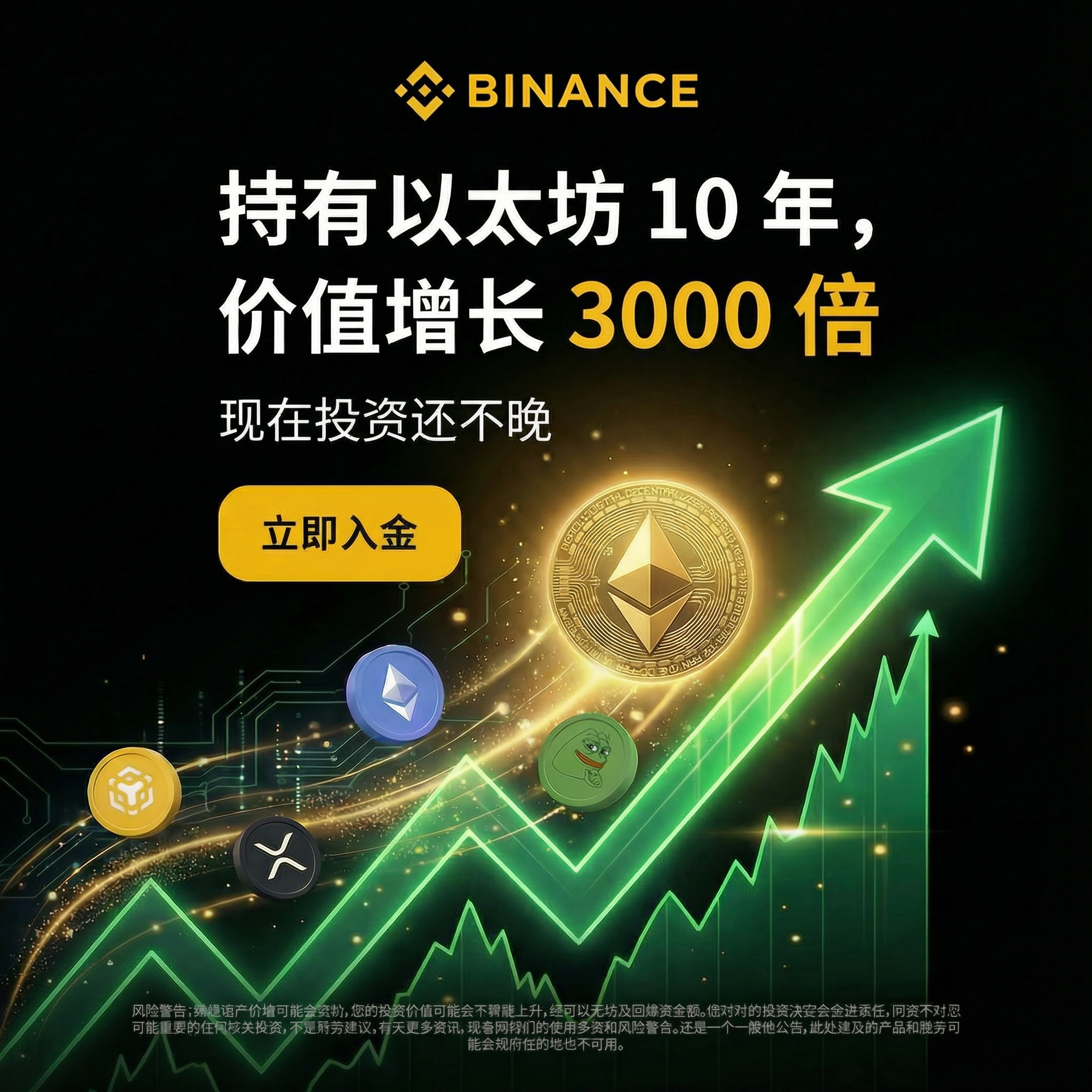 Chokeviry Facebook ad: 全球最大的加密货币交易所