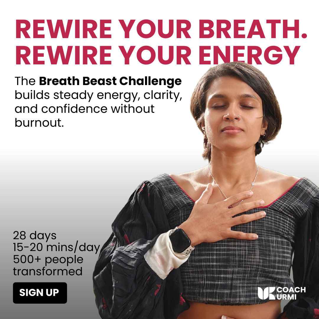 Urmi Kothari Facebook ad: Train with me for 28 days.