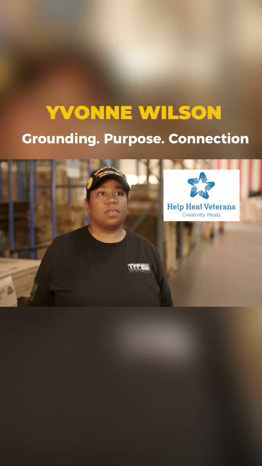 Help Heal Veterans Facebook ad: Help Veterans Find Healing Through Creativity