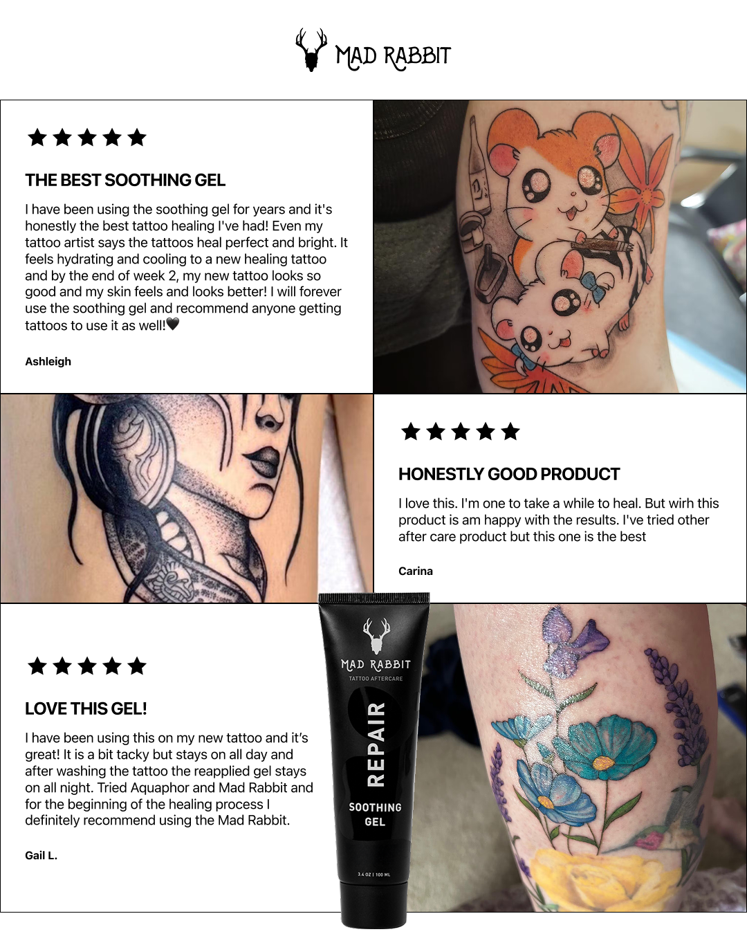 Mad Rabbit Tattoo Facebook ad
