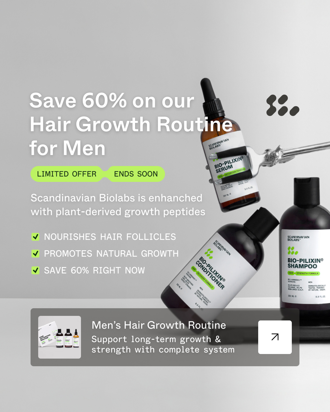 Scandinavian Biolabs Facebook ad