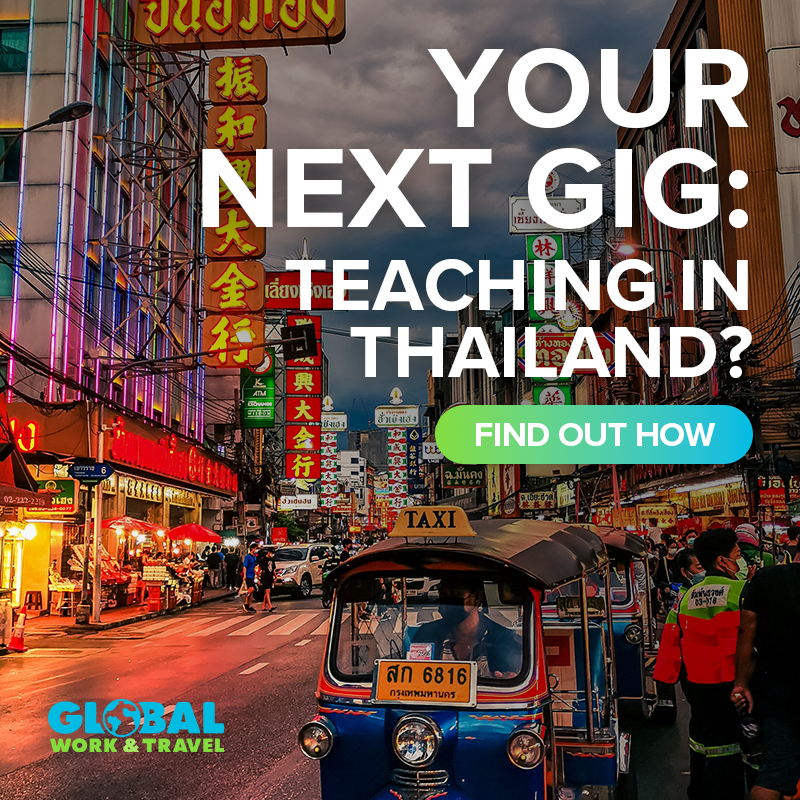 Global Work & Travel Facebook ad