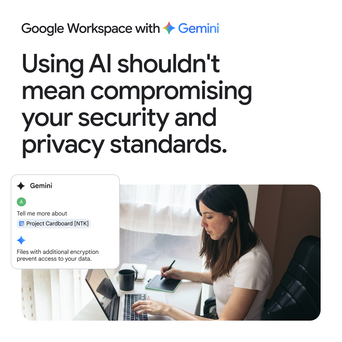 Google Workspace Facebook ad