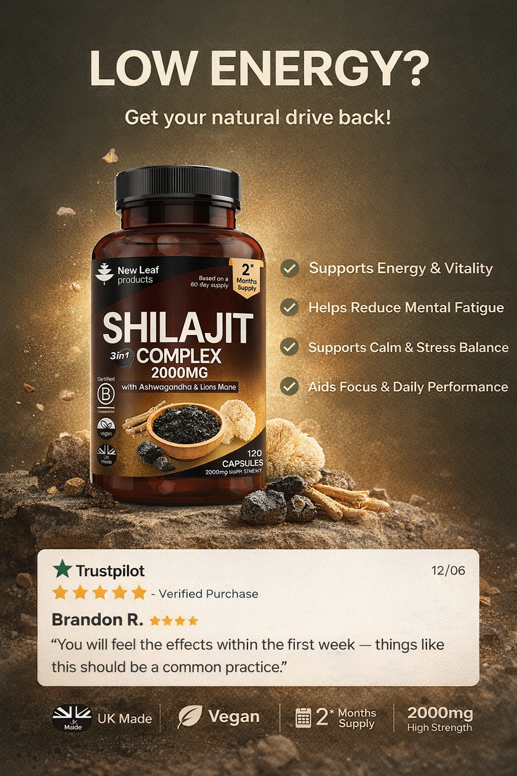 New-Leaf-Products.com Facebook ad
