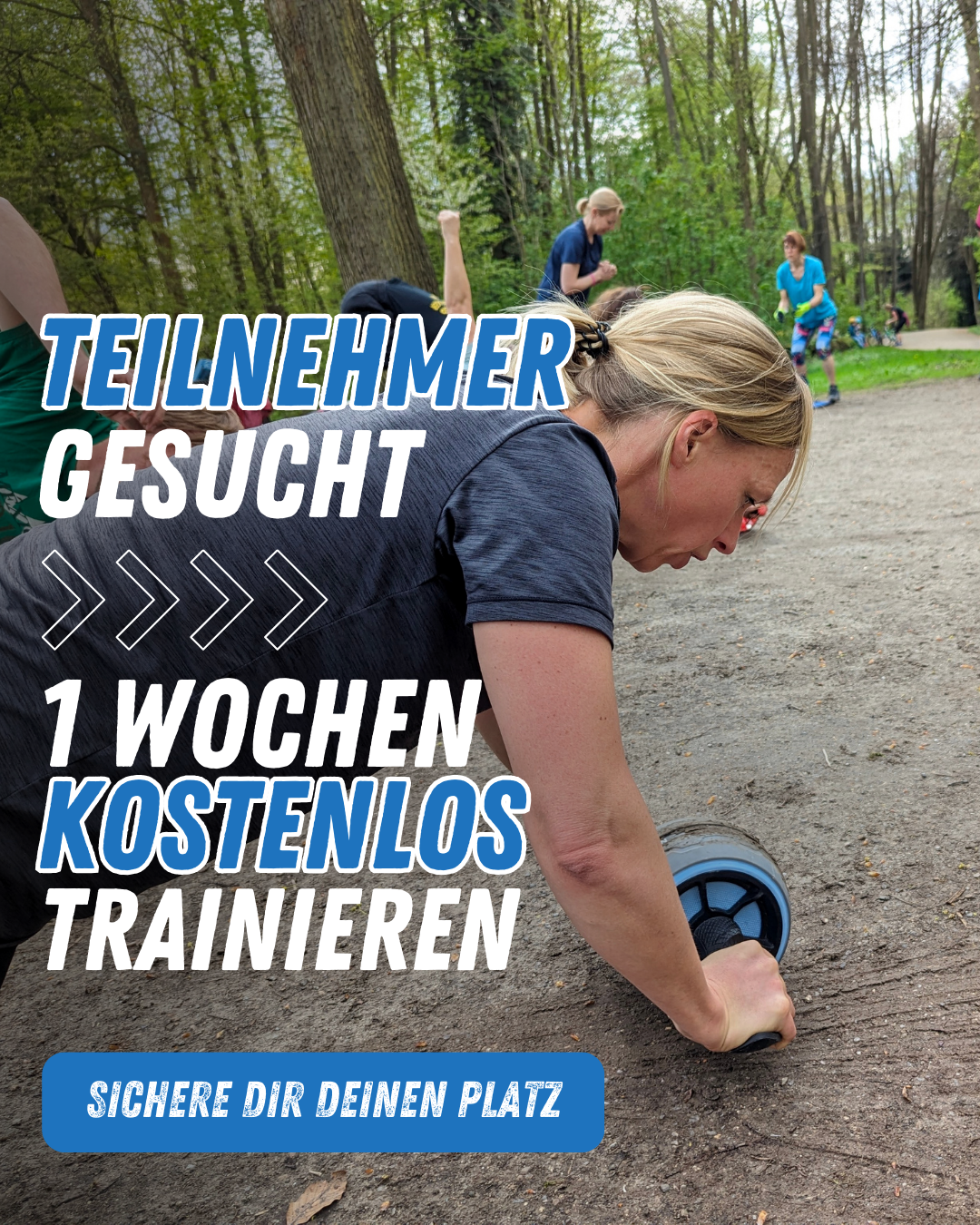 Fit mit Sven Facebook ad: 1 Woche kostenfrei trainieren