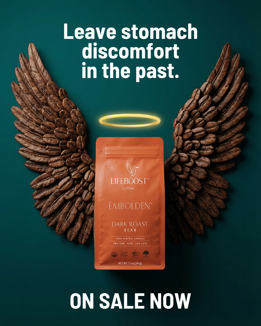 Lifeboost Coffee Facebook ad