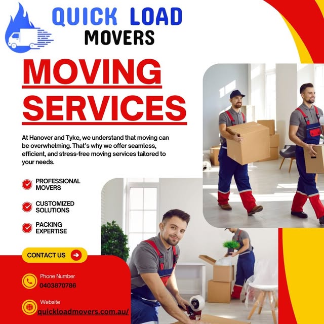 Quick Load Movers Facebook ad: Moving to a new location can significantly impact…