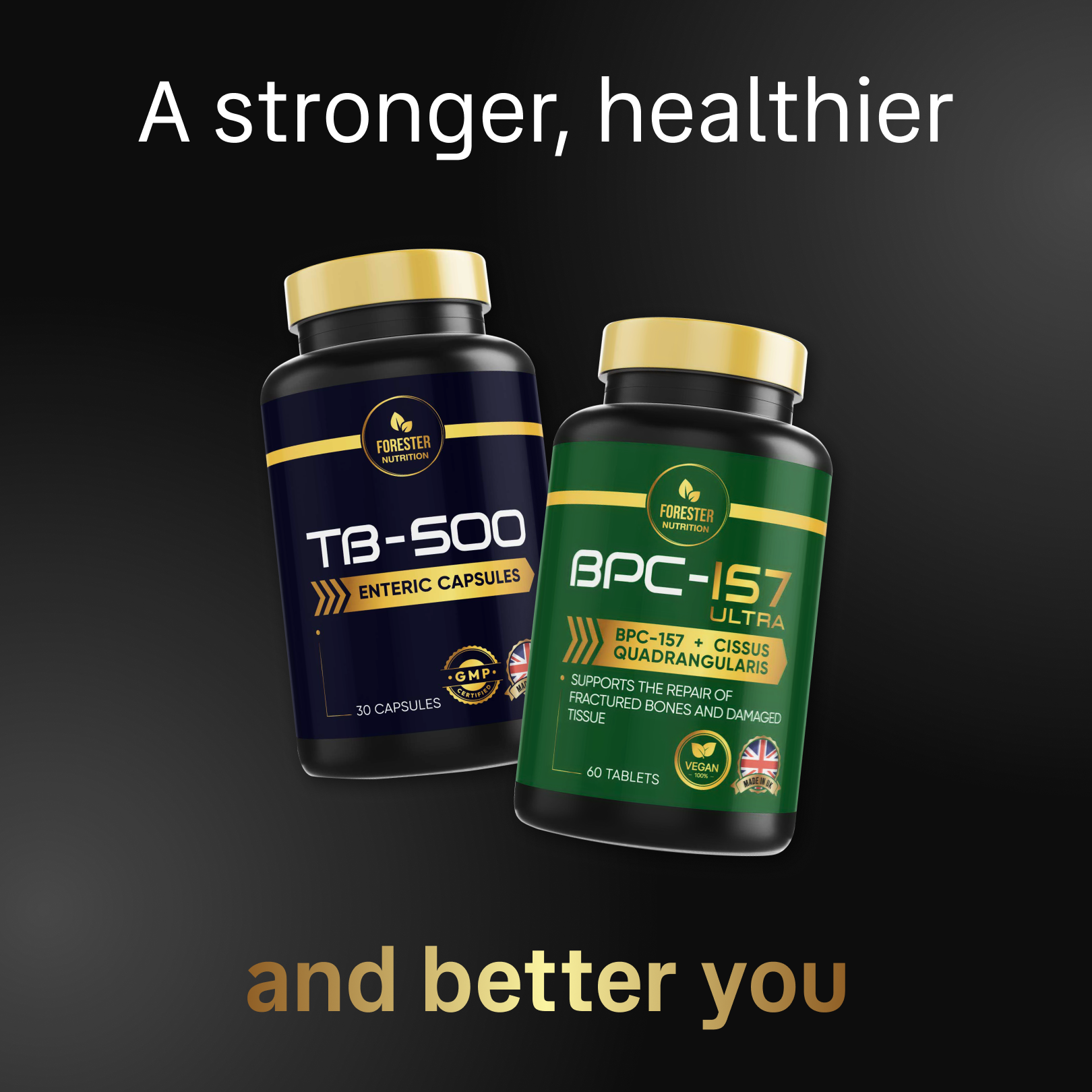 Forester's Nutrition Facebook ad: Recovery doesn't get the attention it deserves.