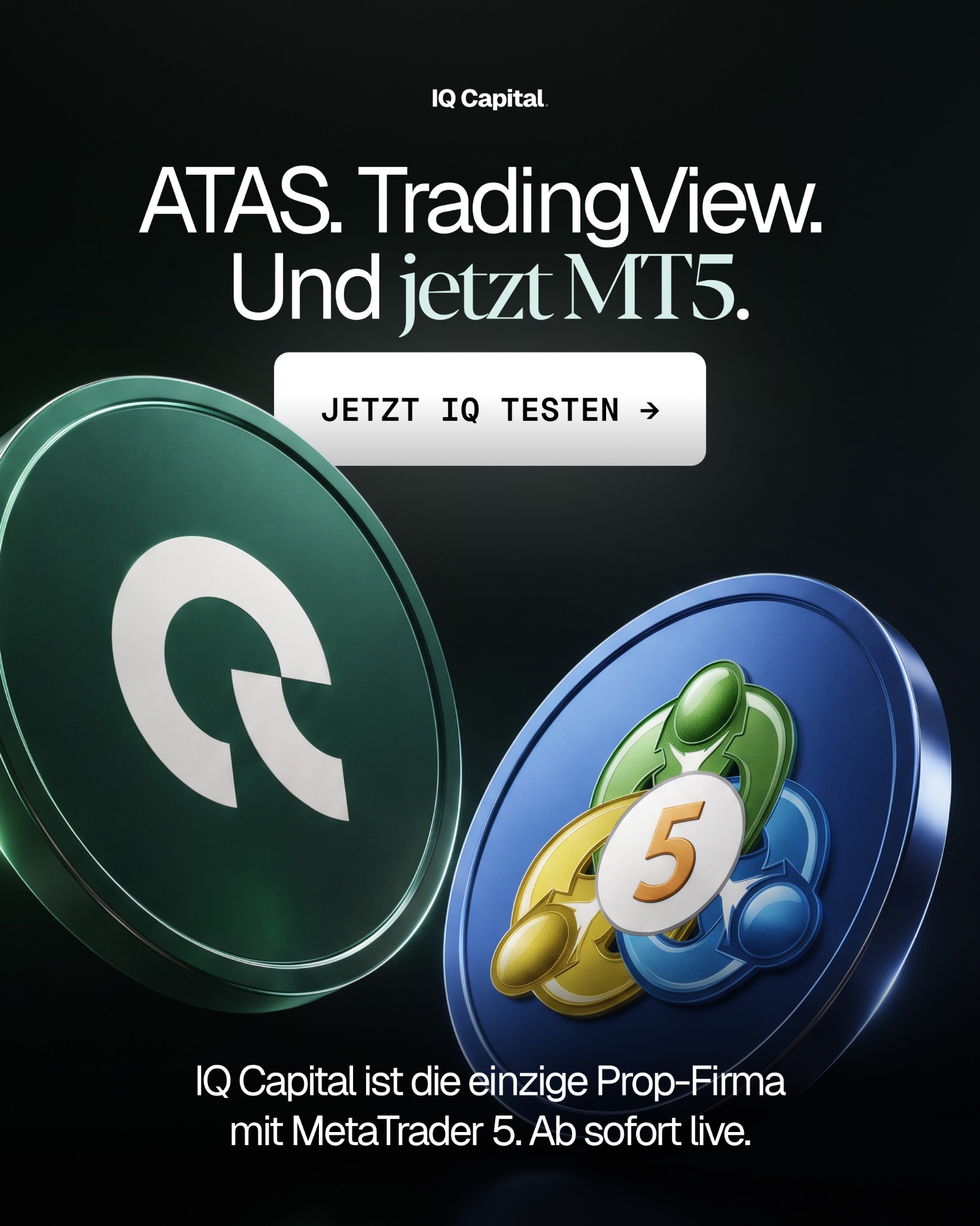 IQ Capital Facebook ad from Aug 12, 2026