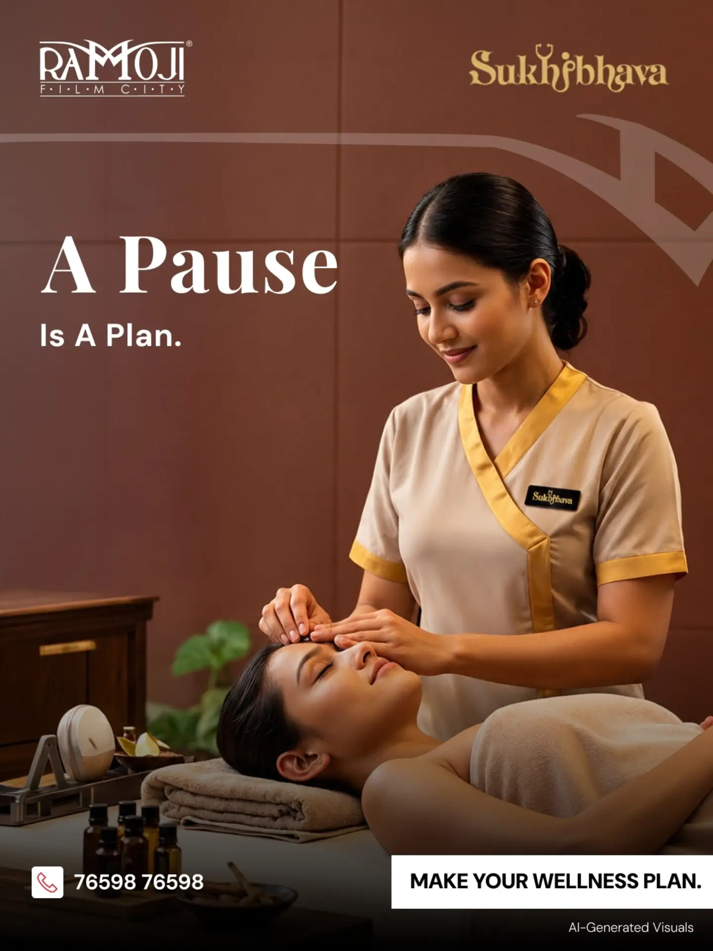 Sukhibhava Facebook ad: Wellness Centre in Hyderabad | Holistic Wellness Retreat