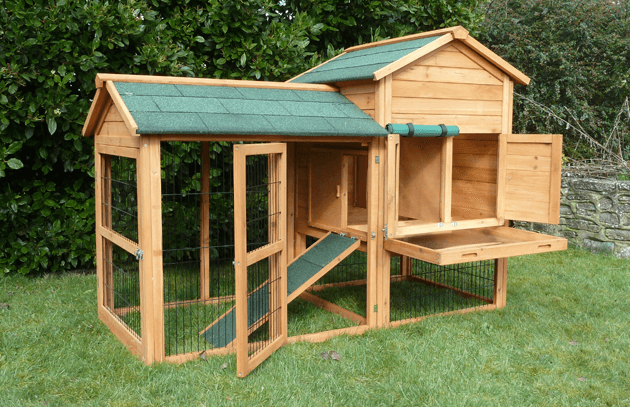 Rabbit-Hutches.co.uk Facebook ad: Keep your pet safe & happy with a…
