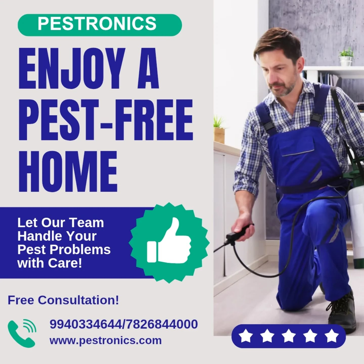 Pestronics services pvt ltd Facebook ad