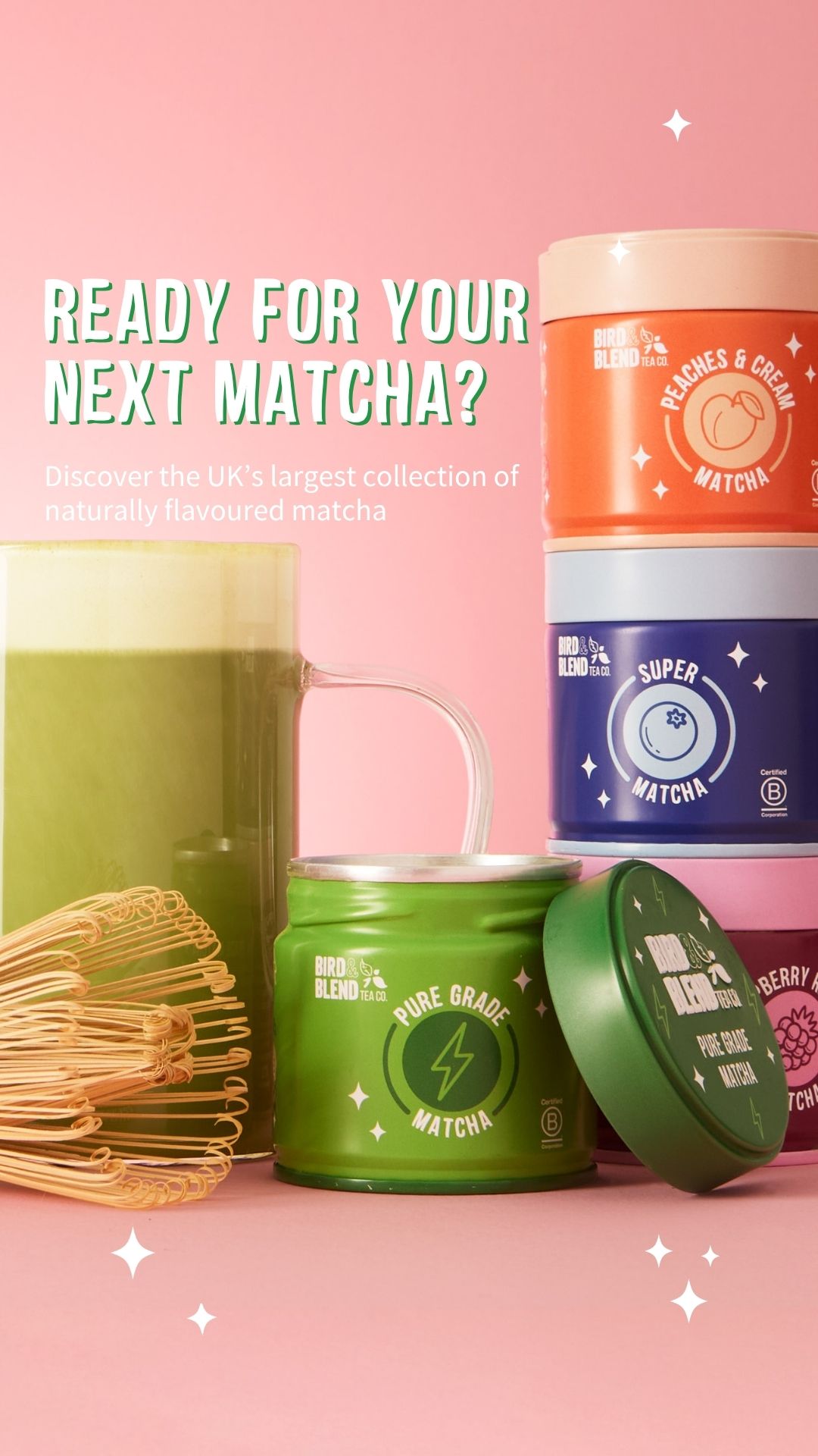 Bird & Blend Tea Co. Facebook ad