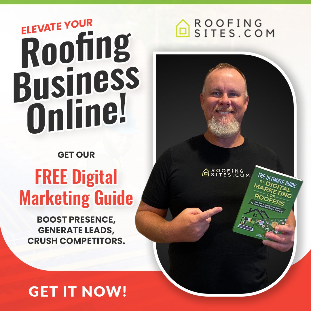 Roofer Marketing Heroes Facebook ad: Transform Your Roofing Brand!