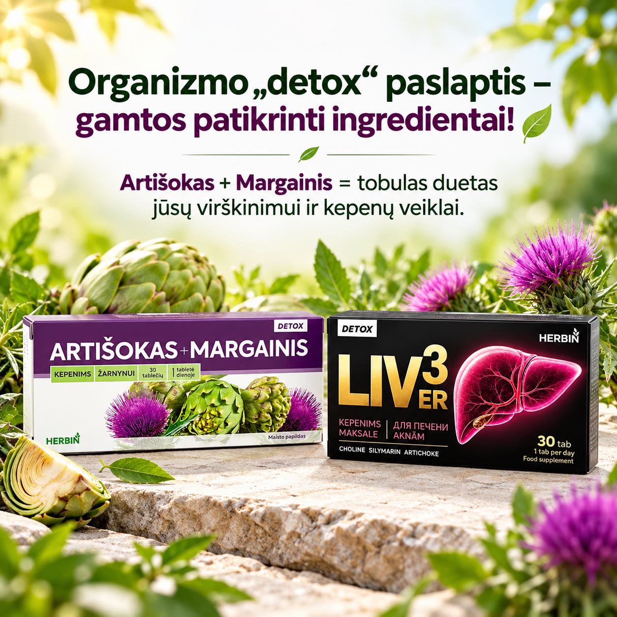 Farmace.lt Facebook ad: Maisto papildai žarnynui ir kepenims internetu | Farmace.lt