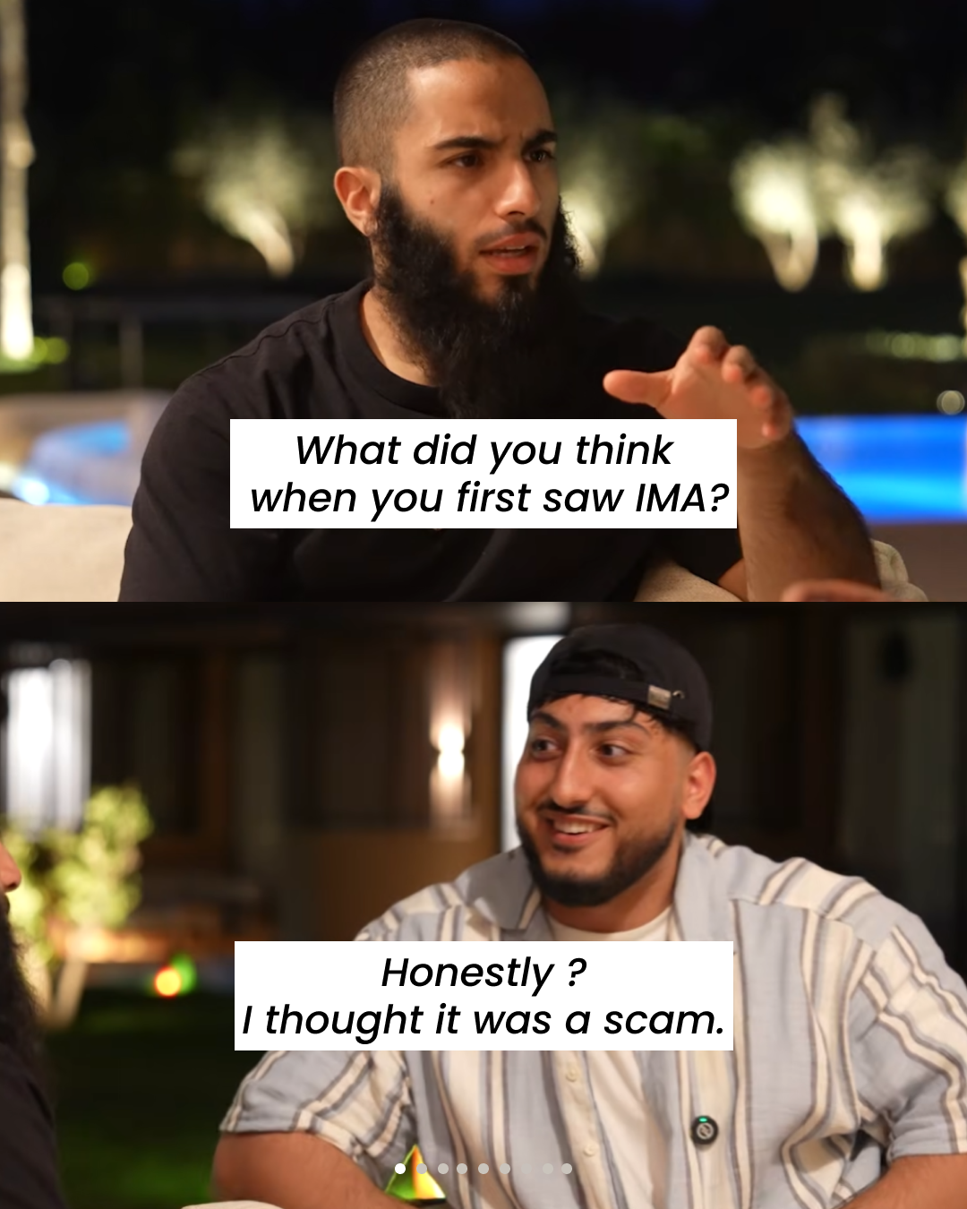 A.Lahya Facebook ad: Honestly? I thought it was a scam.