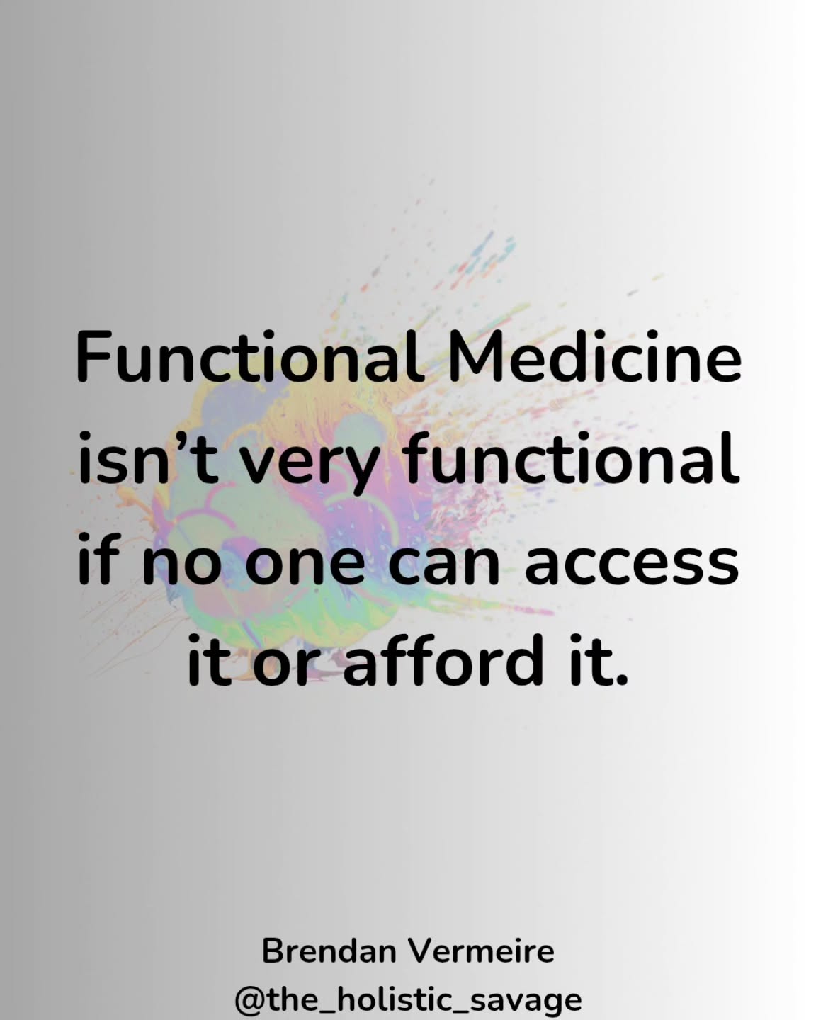 Metabolic Solutions LLC Facebook ad: I’ve been saying this for years: Functional Medicine…