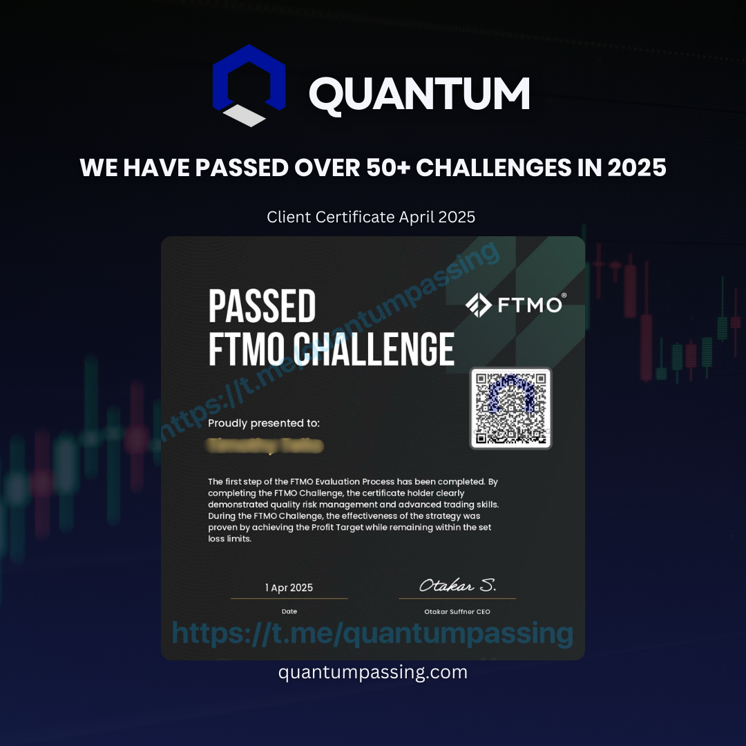 Quantum Passing Facebook ad: In 2025 alone, traders using our structured approach…