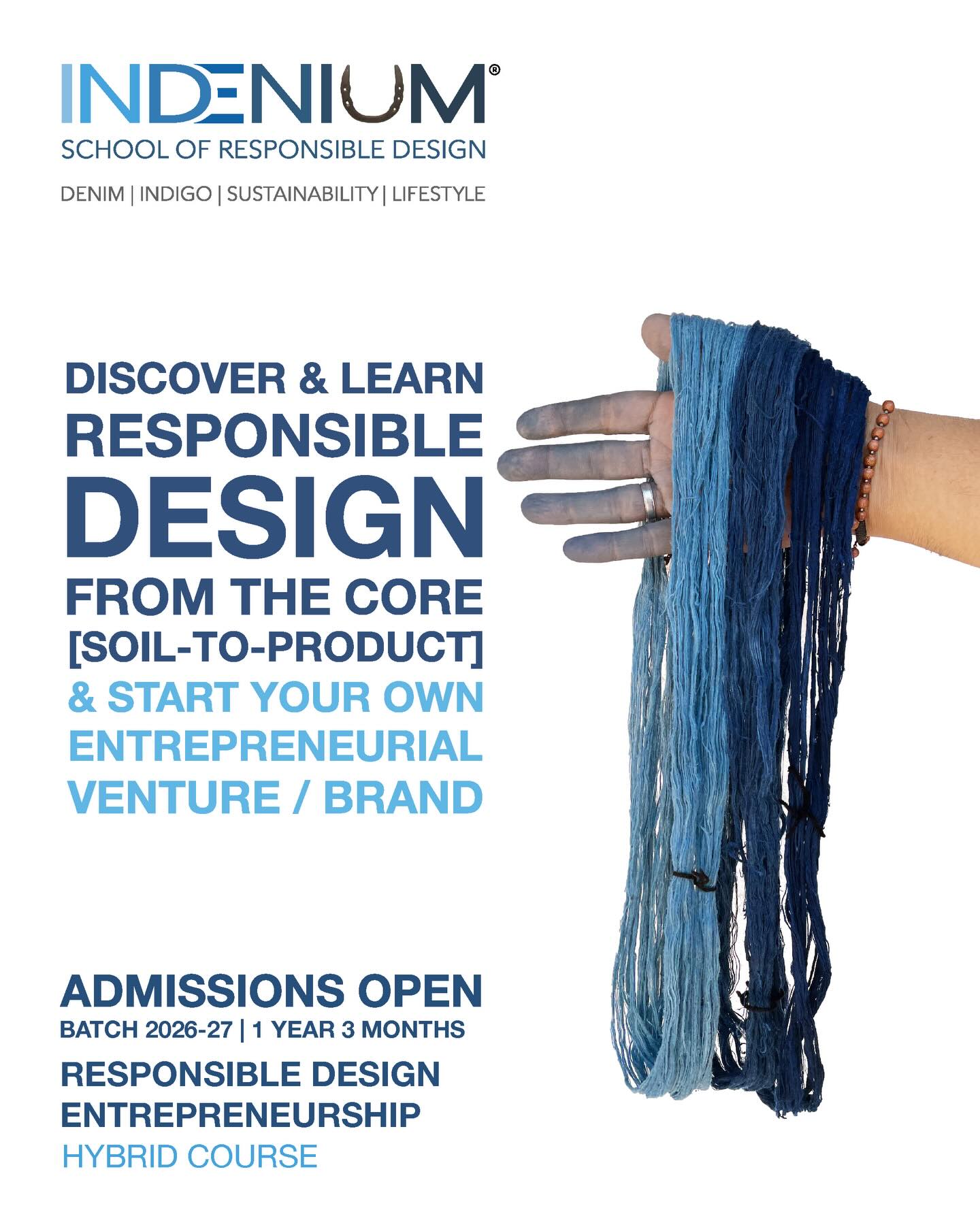 Indenium School of Responsible Design Facebook ad