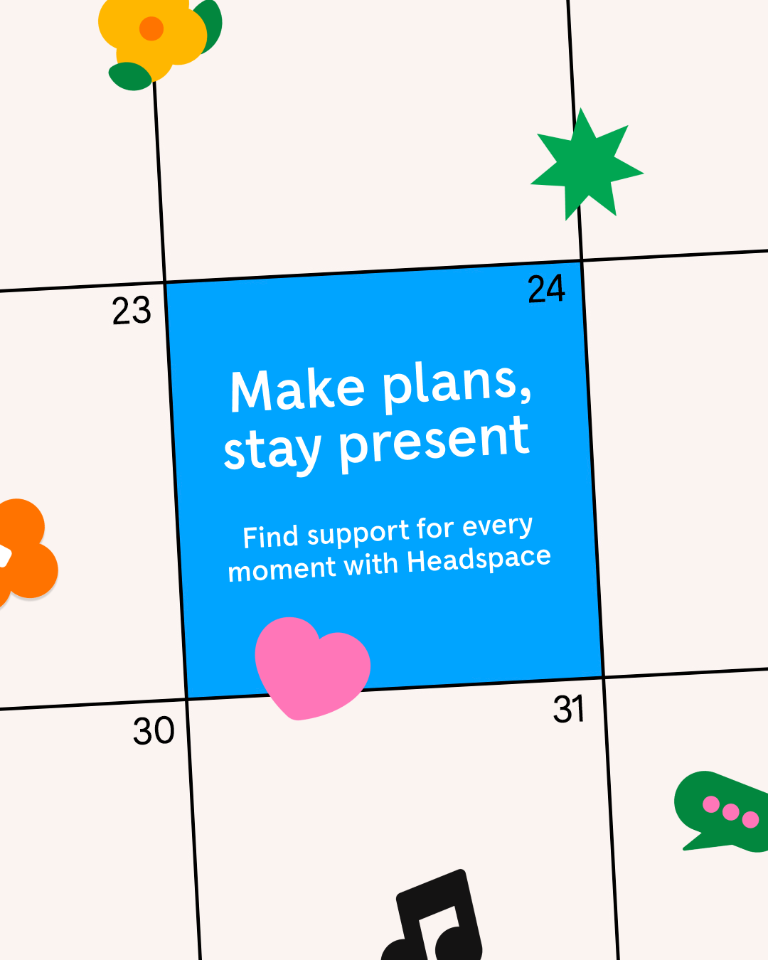 Headspace Facebook ad