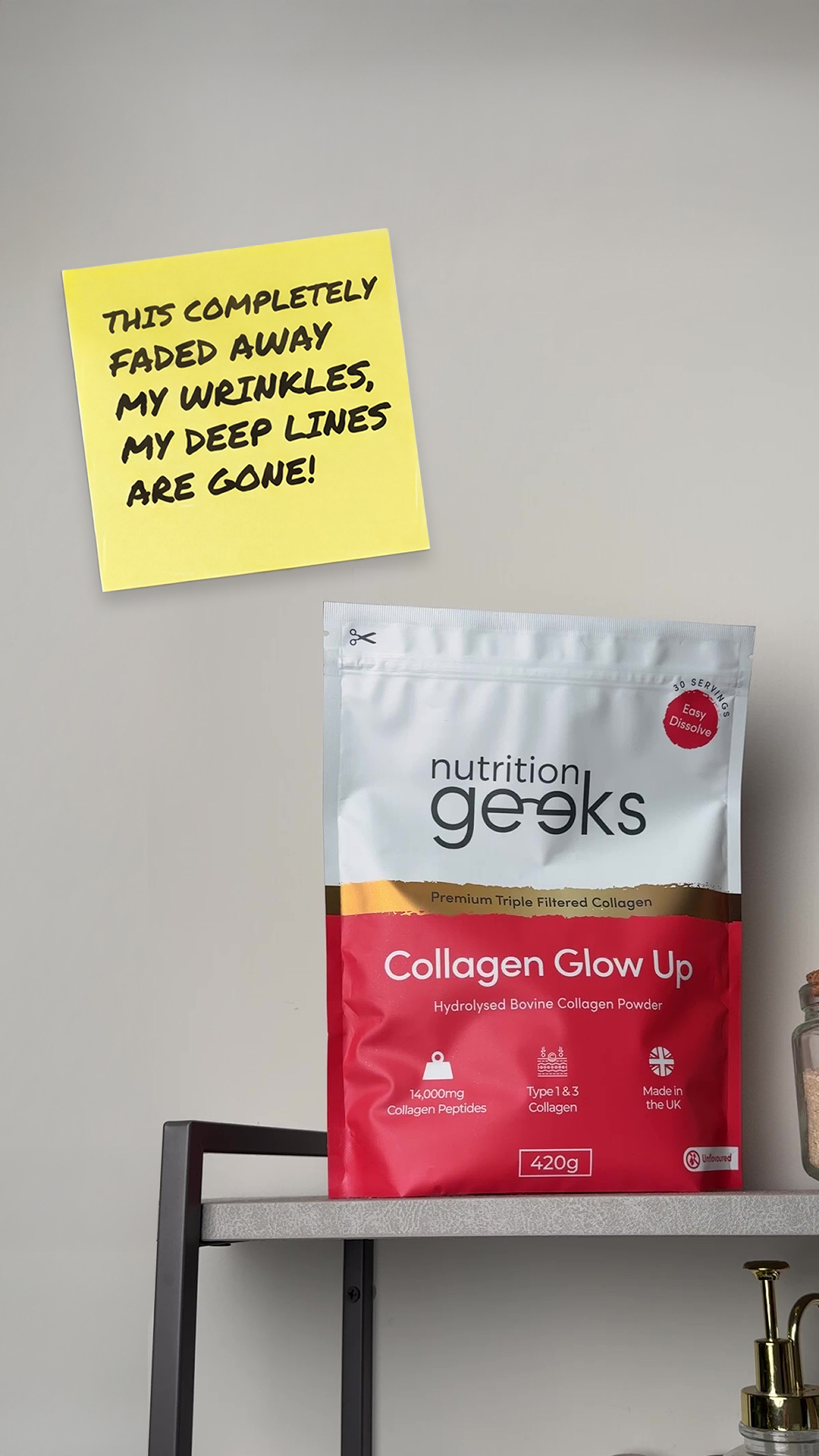 Nutrition Geeks Facebook ad