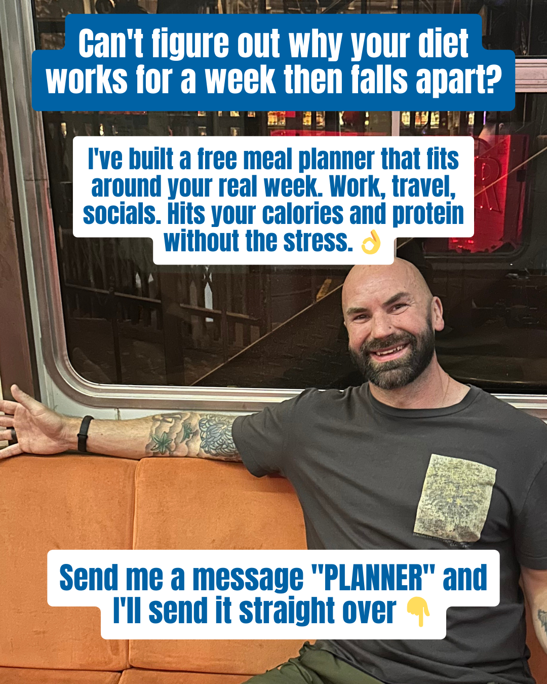 Roy Ritchie Coaching Facebook ad: RRC Weekly Meal Builder