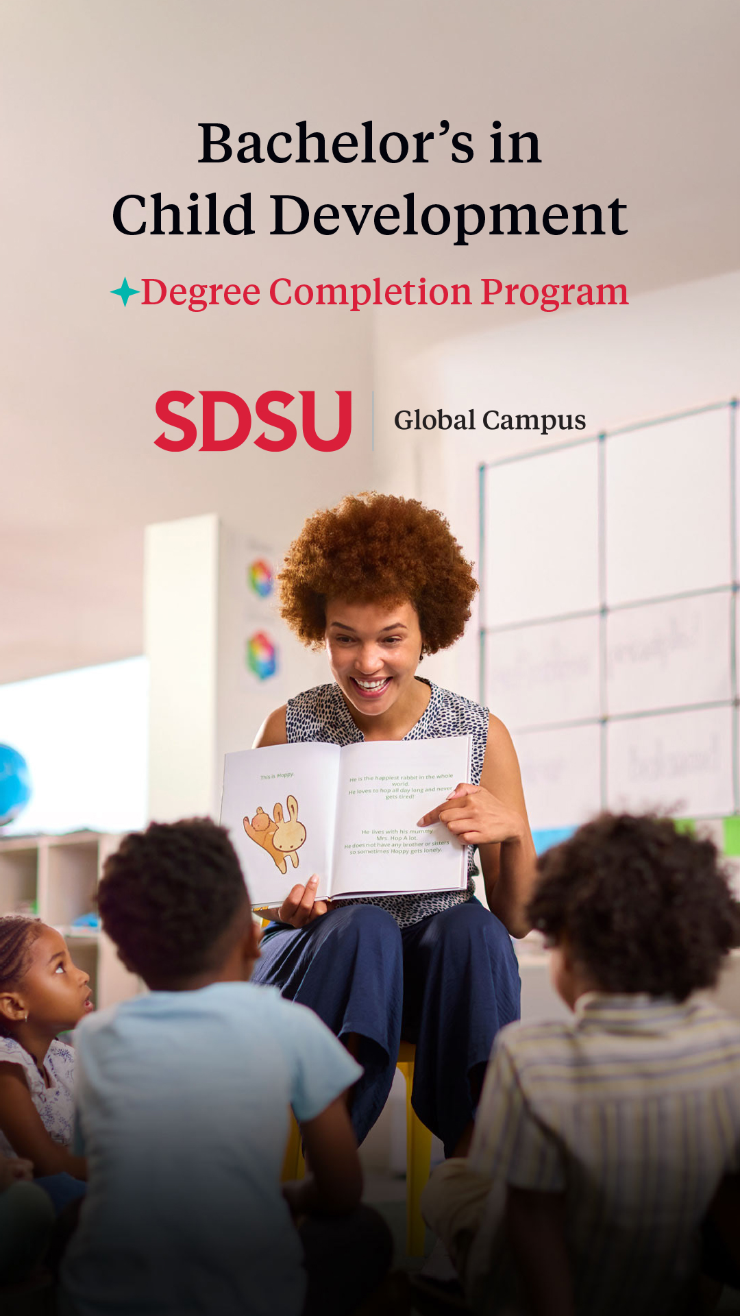 SDSU Global Campus Facebook ad from Mar 2, 2026
