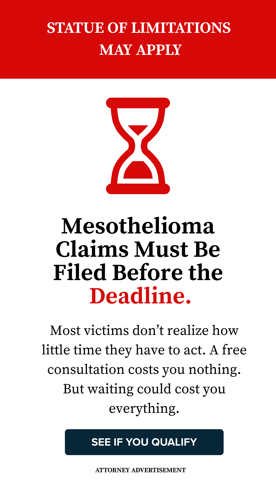 Nemeroff Law Firm Facebook ad from Mar 12, 2026